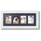 ArtToFrames Collage Photo Picture Frame with 4 - 2.5x3.5 inch Openings, Framed in White with Over 62 Mat Color Options and Regular Glass (CSM-3966-20)